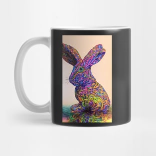 Psychedelic Bunny Mug